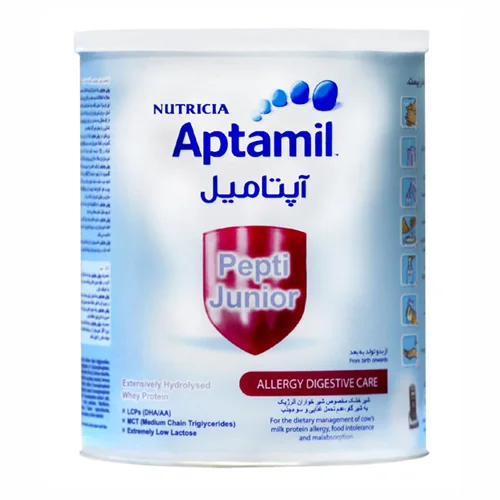 شیر خشک آپتامیل پپتی جونیور نوتریشیا حجم 400 گرمی
